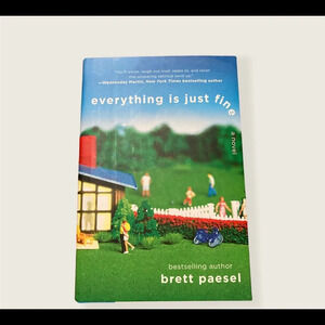 Hard Cover Stress Free Funny Entertaining Everything Is Just Fine Book Brand New